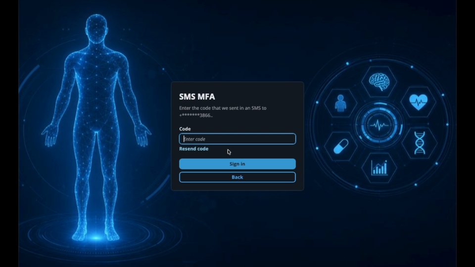 HeliQore Dashboard showing an active account
